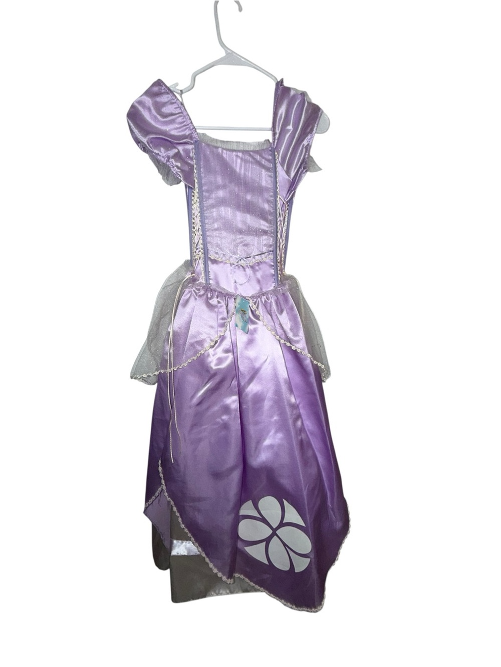 Girls Purple Princess Fairy Costume Dress Size 12 L 12/14